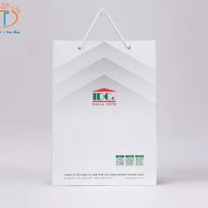 In Túi Giấy Trắng
