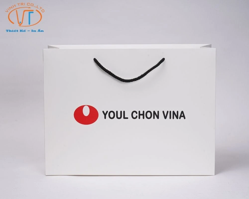 Túi giấy trắng của YOUL CHON VINA