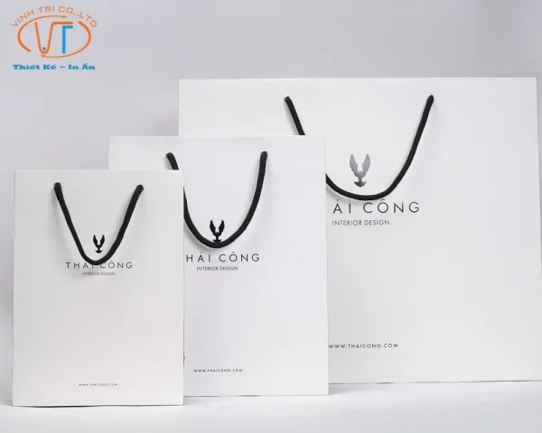 Mẫu túi giấy Thái Công đa kích thước