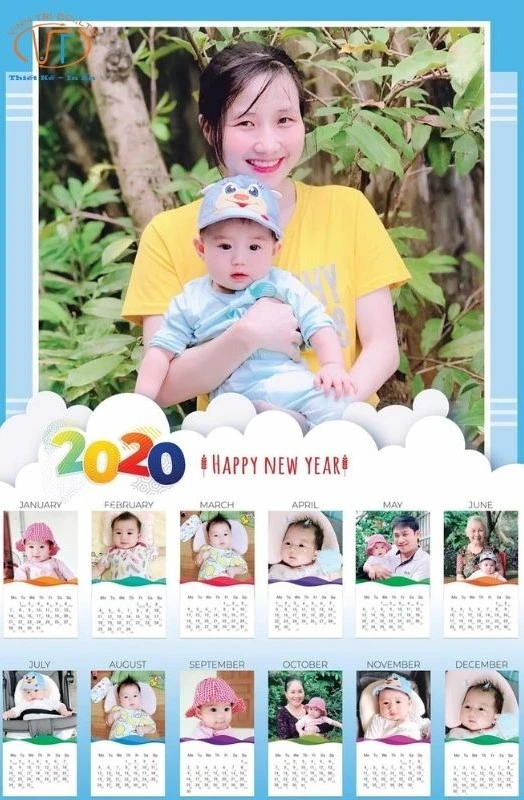 Lịch tết mẹ cùng bé