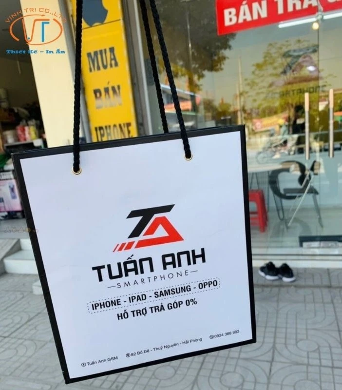 Túi ivory của cửa hàng mobile Tuấn Anh