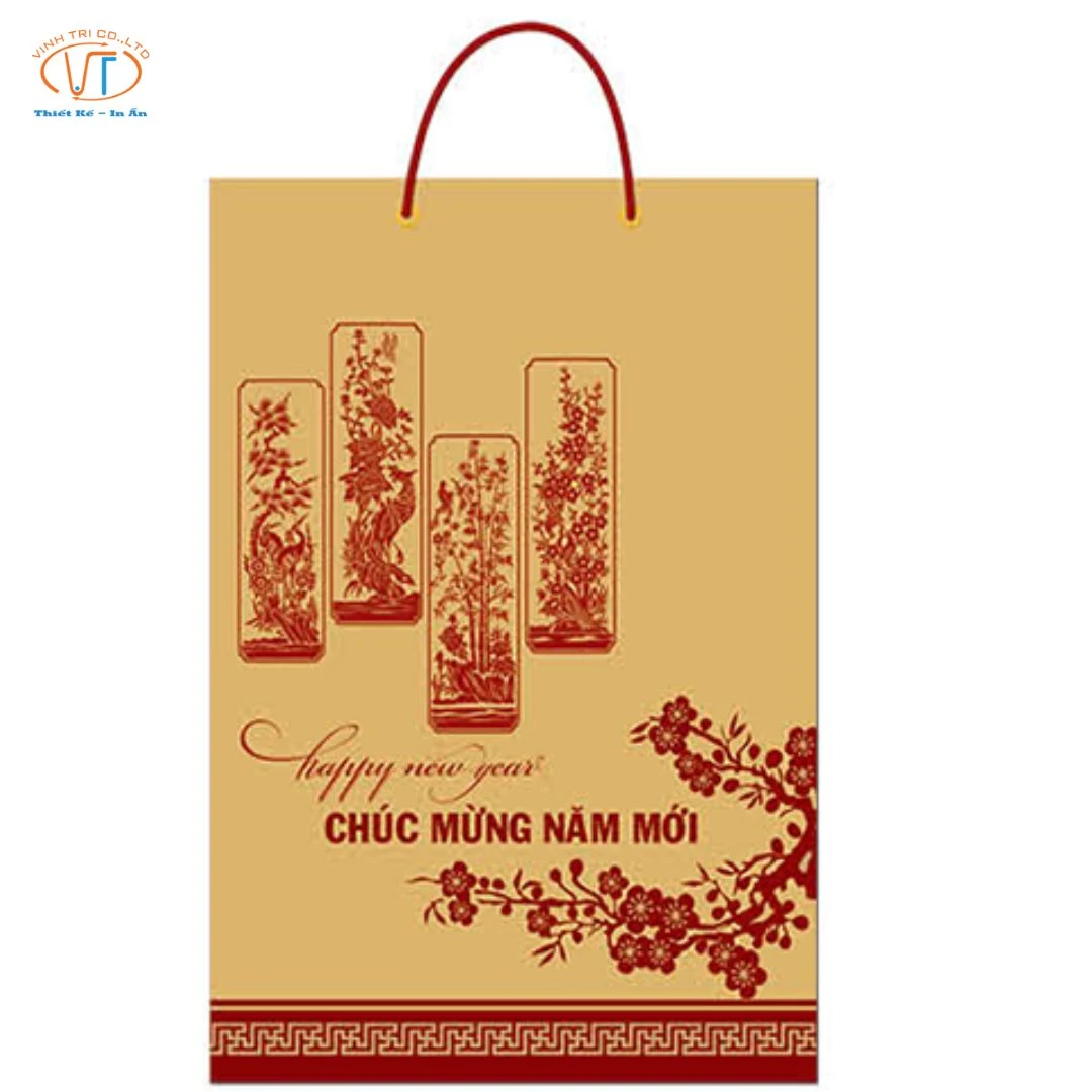 Túi giấy kraft đựng lịch