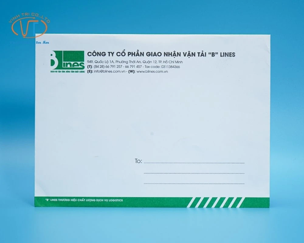 Bao thư của công ty cổ phần vận tải