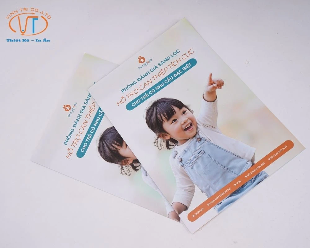 Brochure giới thiệu về hỗ trợ can thiệp tích cực cho trẻ có nhu cầu đặc biệt