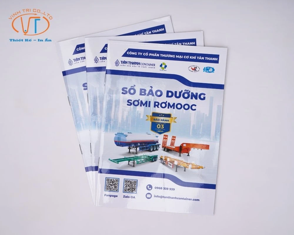 Catalogue giới thiệu veef sổ bảo dưỡng Sơmi Romooc