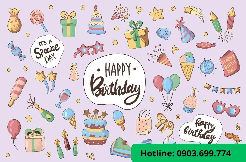 Sticker Sinh Nhật