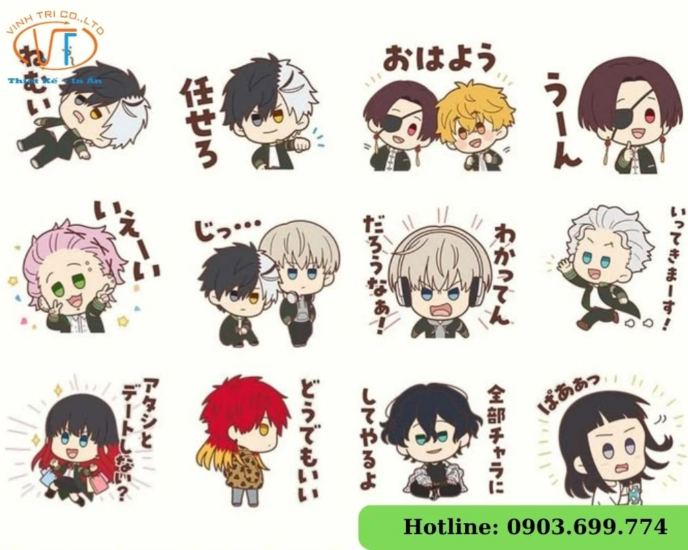 Sticker giấy