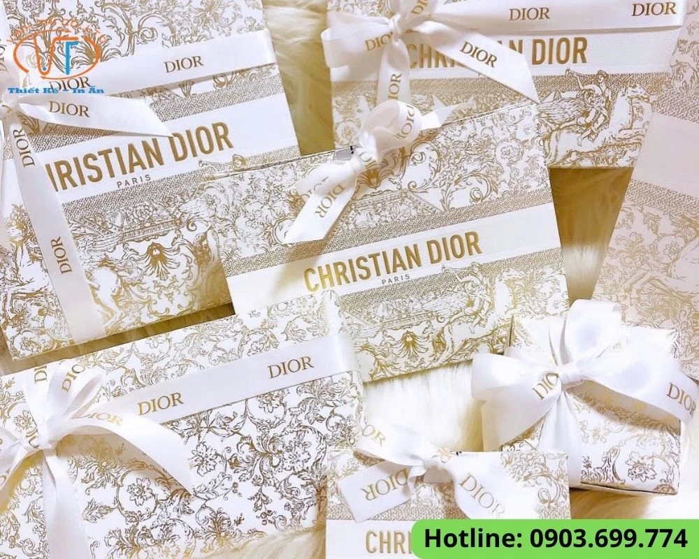 Túi giấy Christian Dior