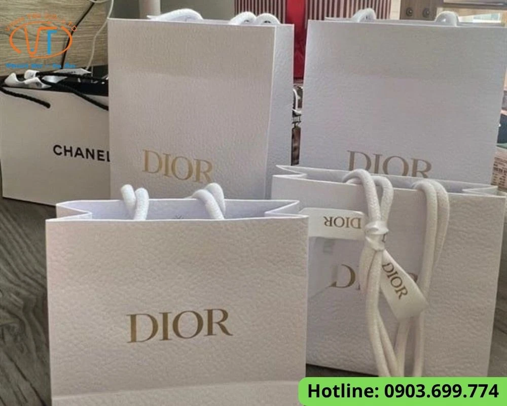 Túi giấy Dior nhiều loại