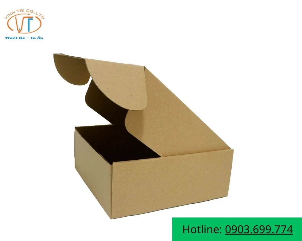 Hộp giấy nắp gài hông