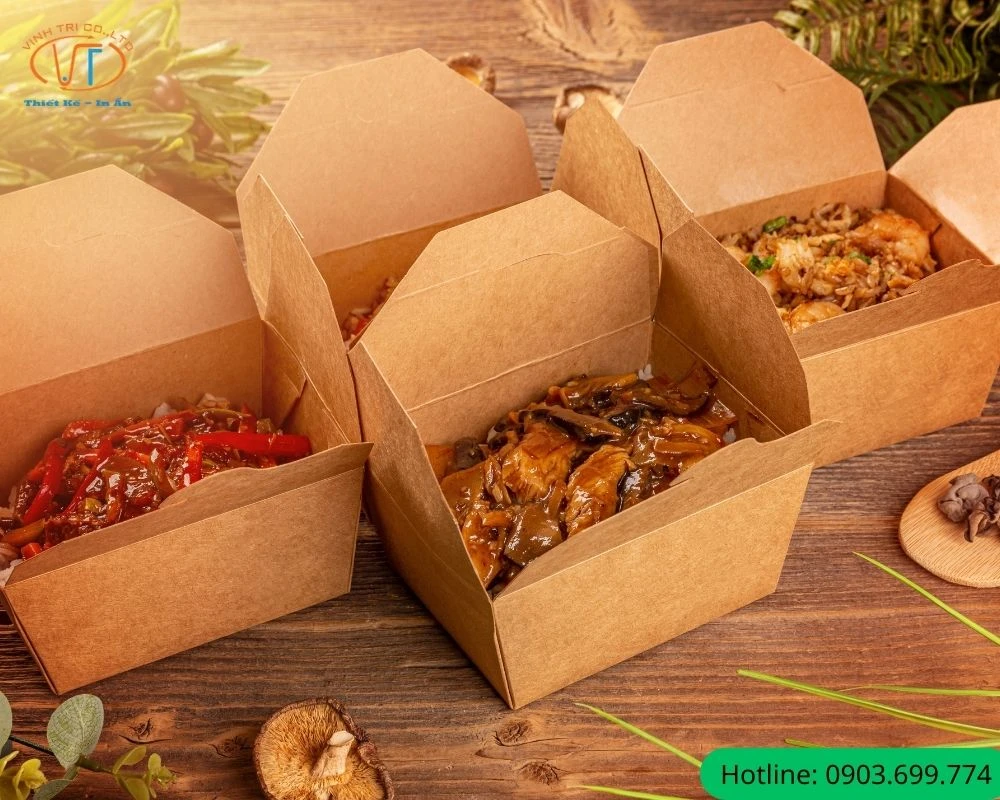Mẫu hộp đựng gà size nhỏ