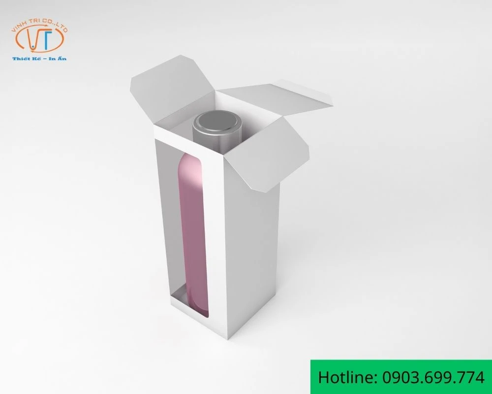 Hộp giấy đựng bình nước