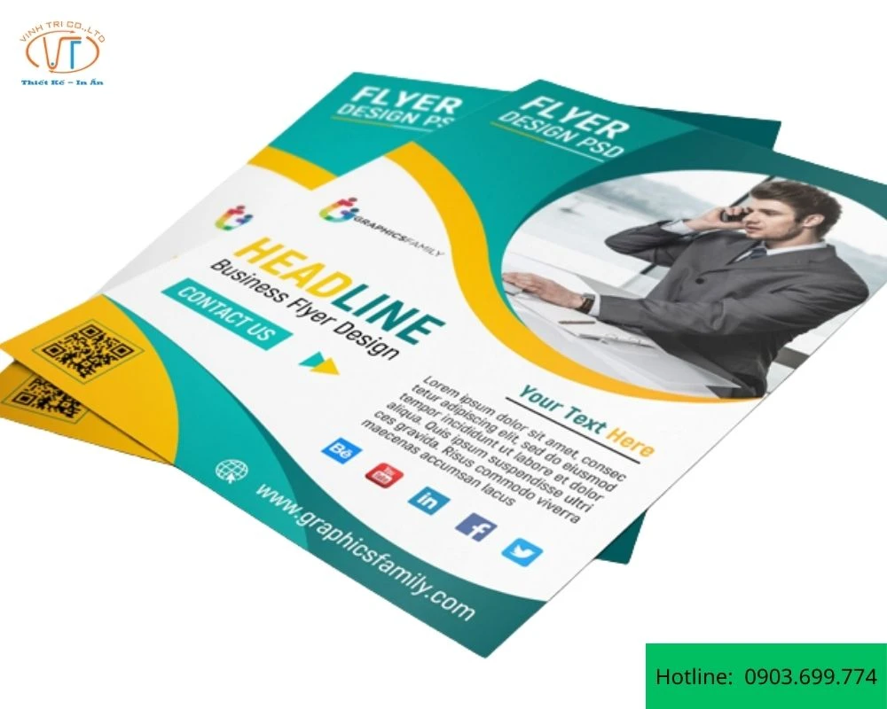 Mẫu Flyer về hoa quả