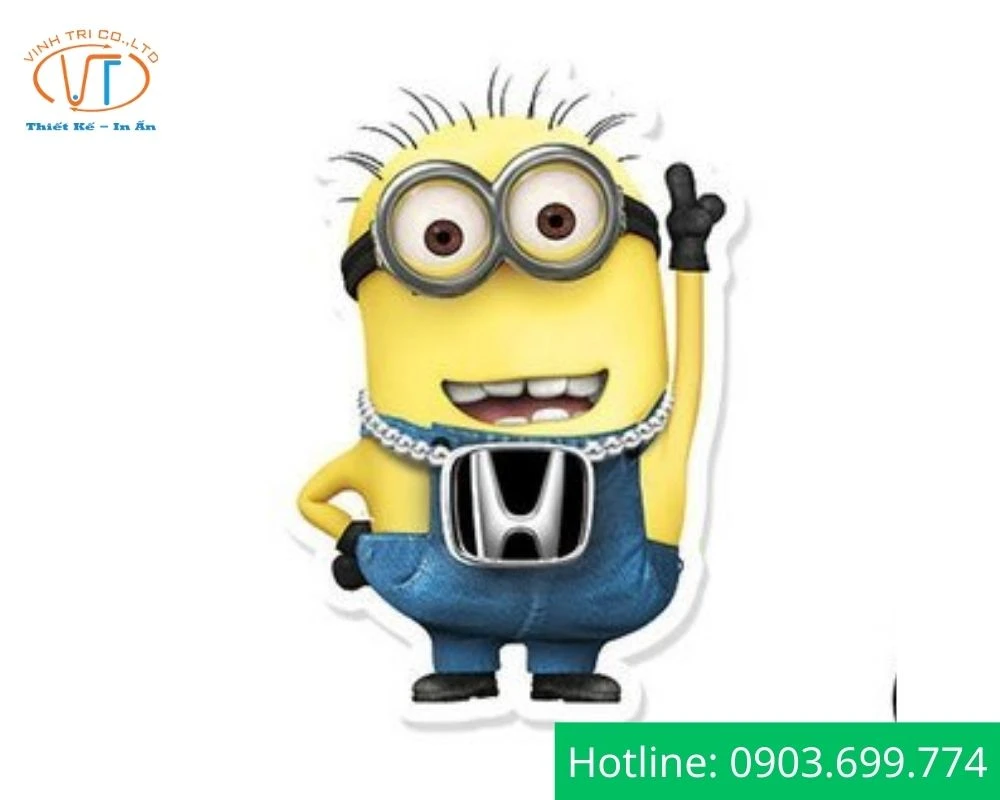 Minion giơ tay lên trời