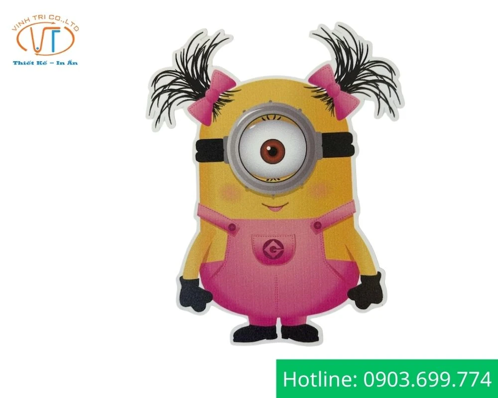 Sticker Minion pickme girl