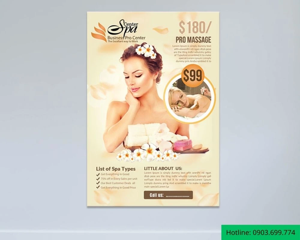 Poster dọc treo tường