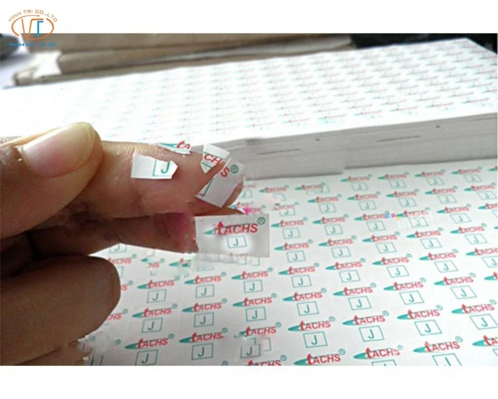 Giấy in decal vỡ dạng dẻo