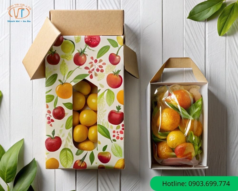 Hộp Giấy Đựng Trái Cây