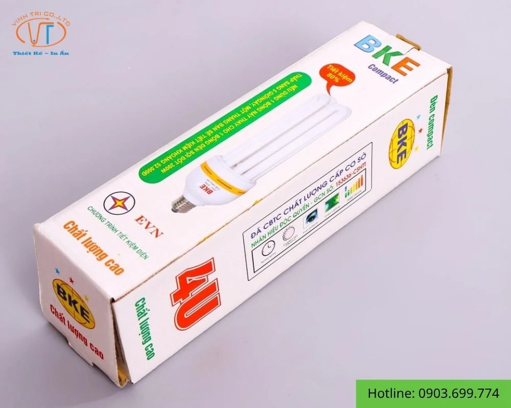 Hộp giấy đựng đèn