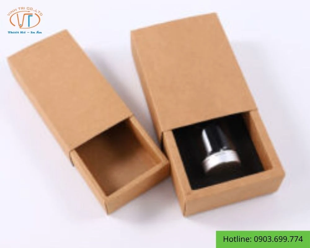 Hộp giấy nắp kéo rời