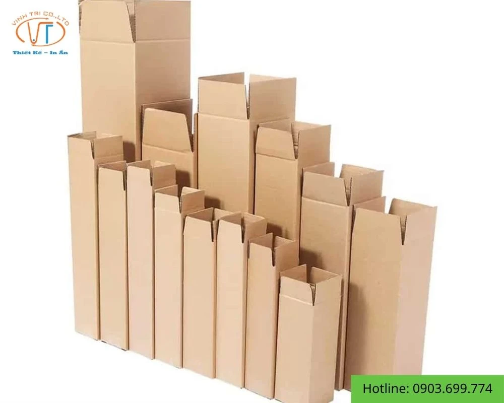 Hộp giấy dài kraft