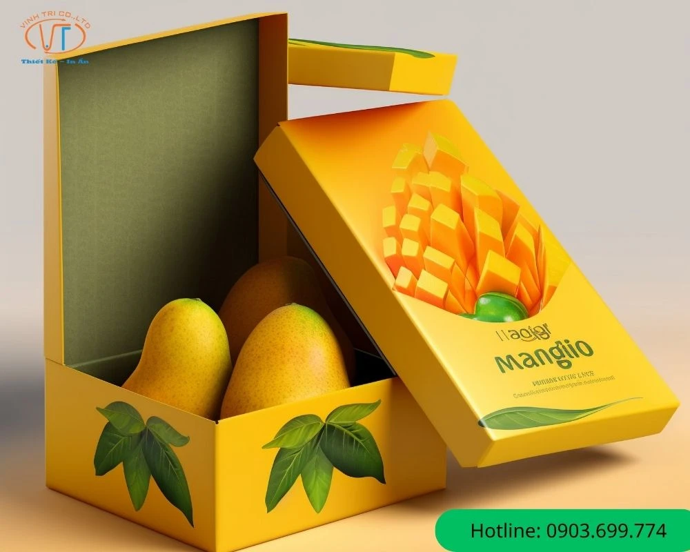 Hộp đựng xoài