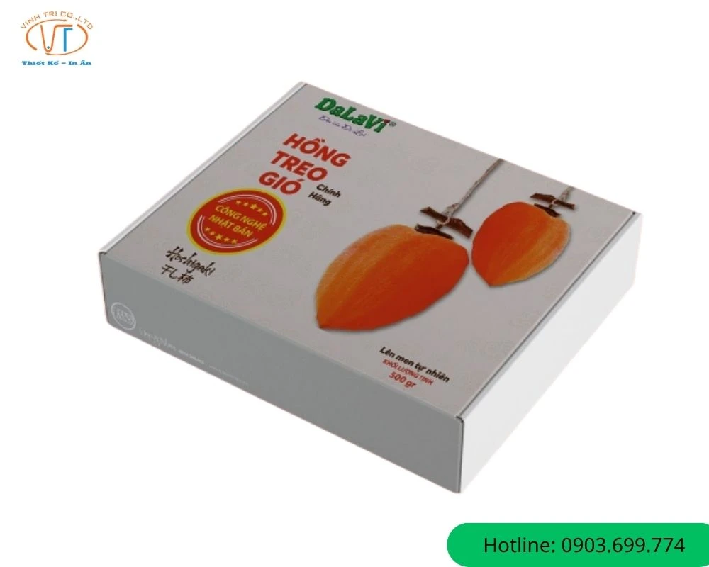 Hộp đựng trái cây nắp gài