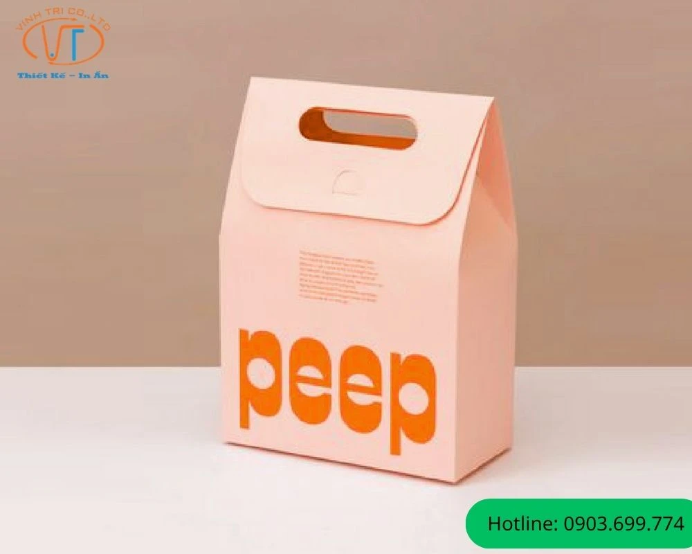 Túi giấy nắp gập