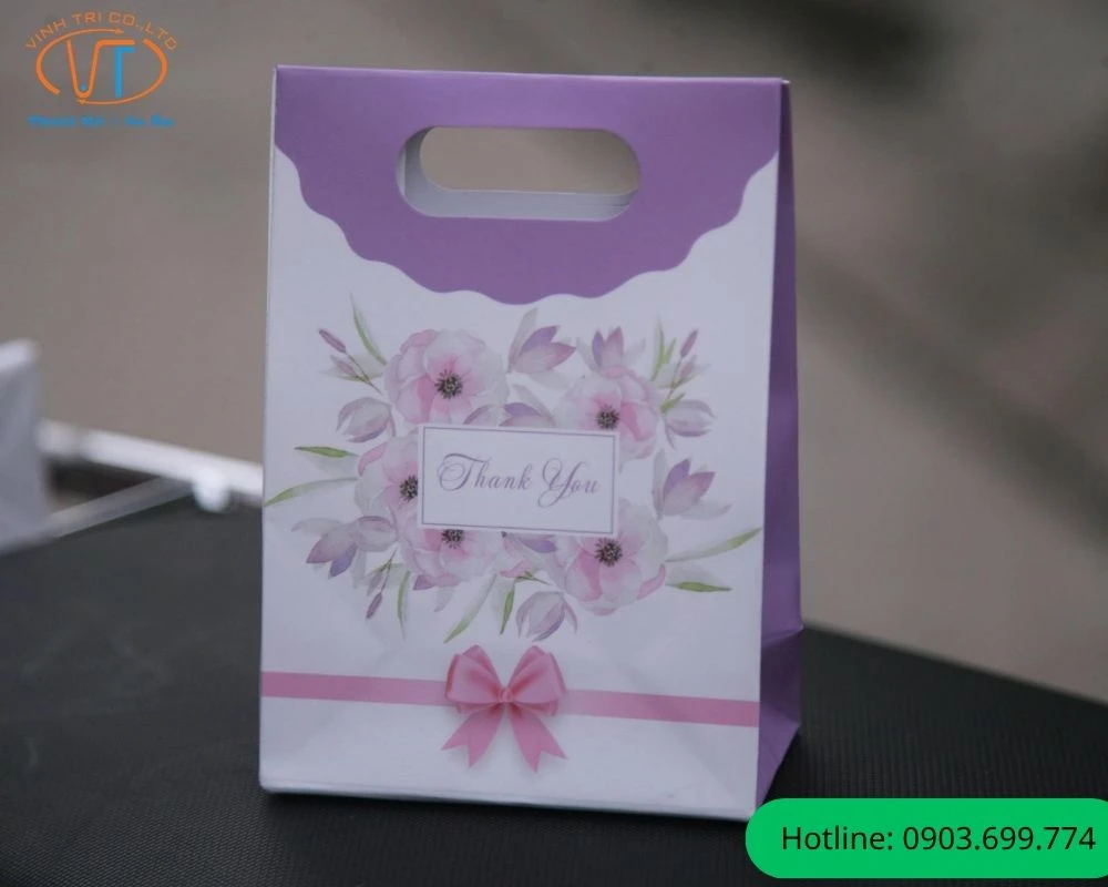 Túi giấy nắp gập