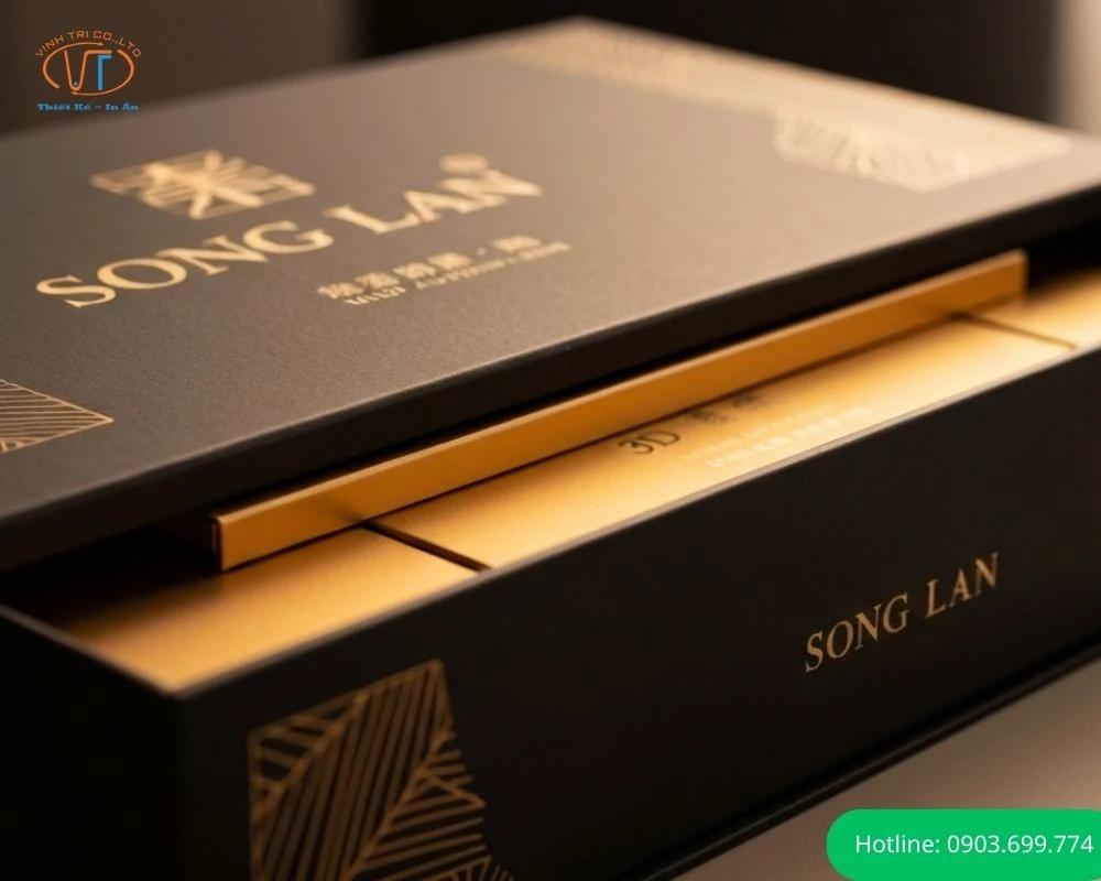 Mẫu hộp giấy nắp kéo đựng bánh trung thu
