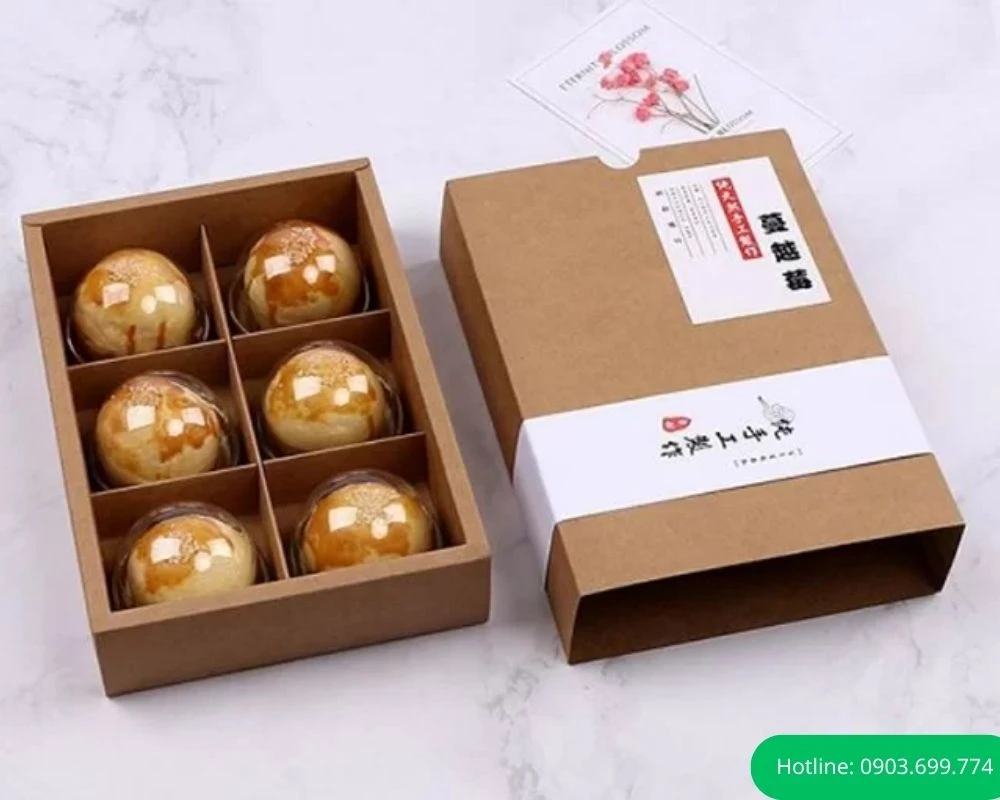 Hộp nắp kéo đựng socola