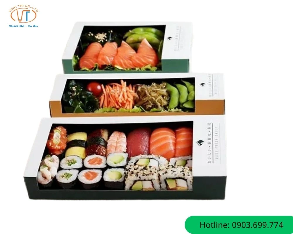 Hộp đựng sushi cao cấp
