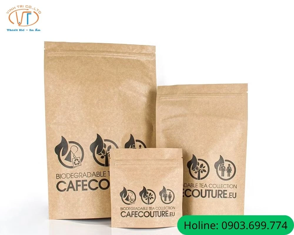Túi đựng gạo giấy kraft