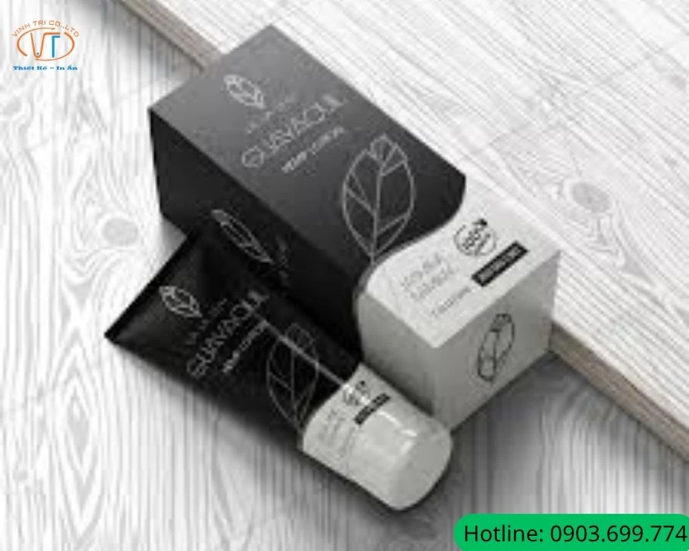 Hộp đựng kem body màu đen
