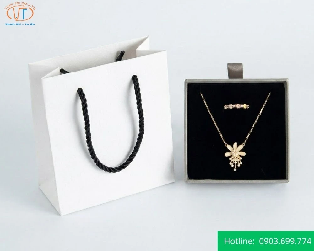 Túi giấy đựng trang sức