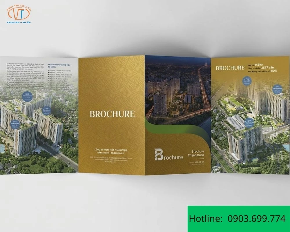 Brochure bất động sản cho dự án căn hộ, chung cư
