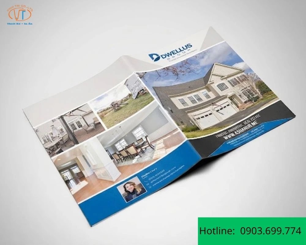 Brochure bất động sản gấp 2