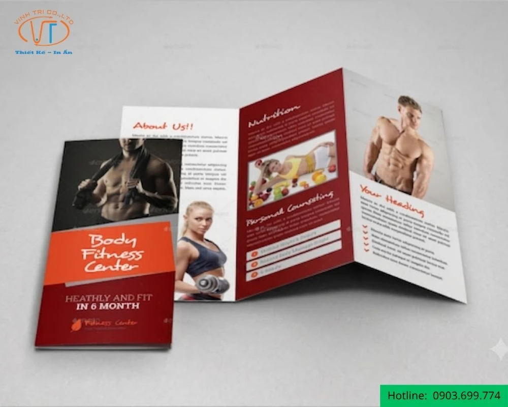 Brochure gập 3