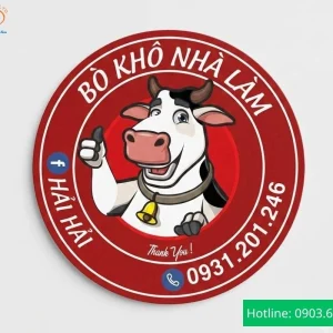 In Tem Khô Bò