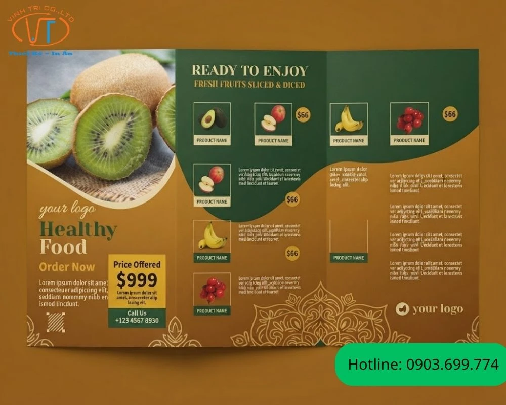 Brochure Trái Cây