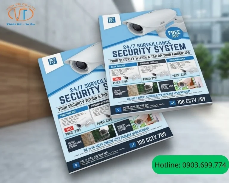 Brochure camera