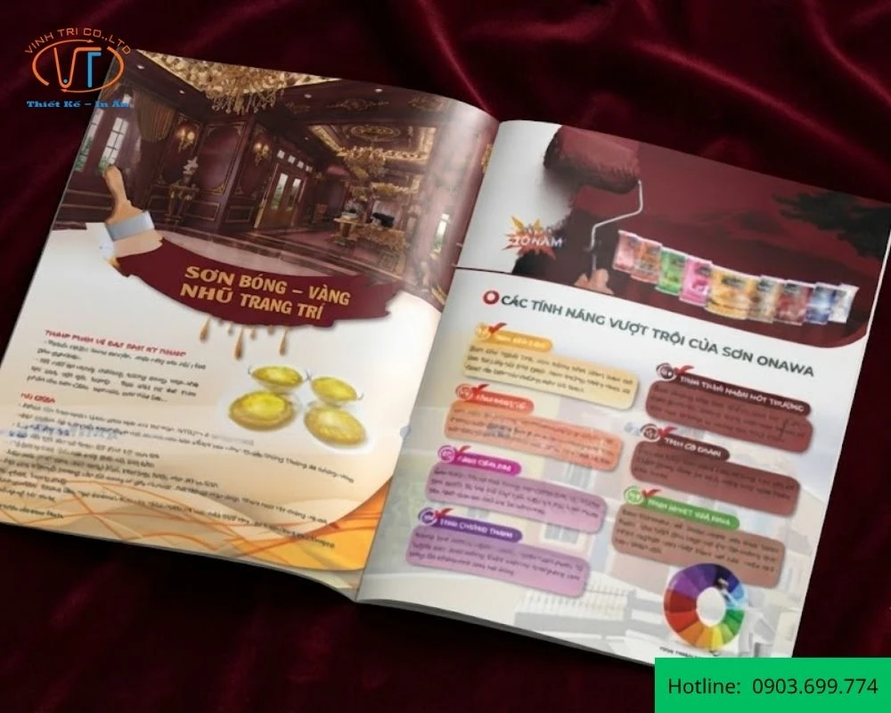 Catalogue sơn nhiều màu
