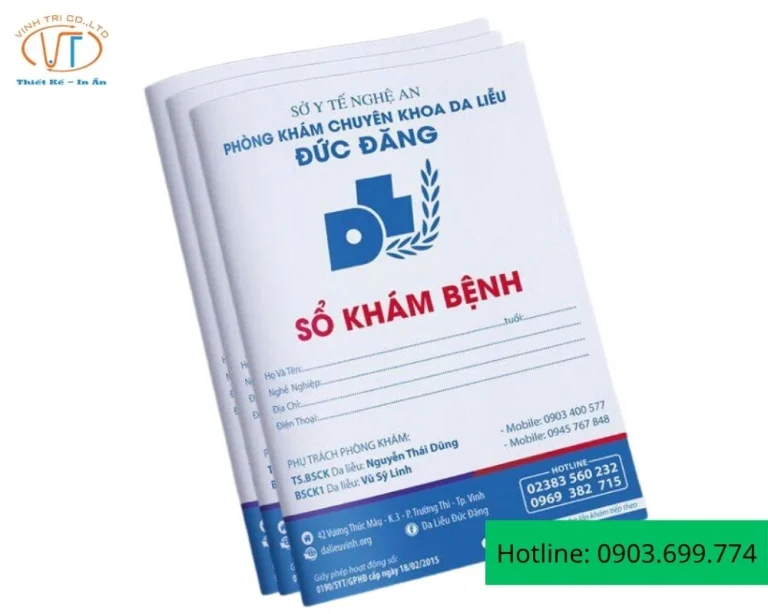 Mẫu Sổ Khám Bệnh