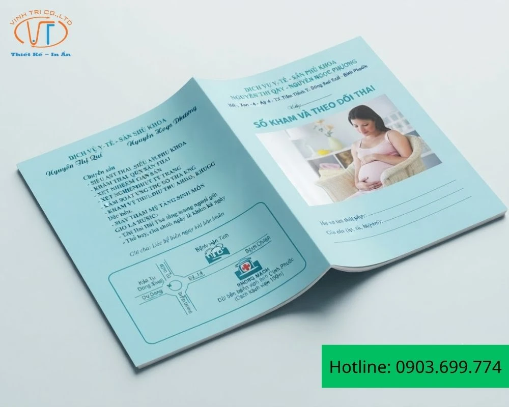 Mẫu sổ khám và theo dõi thai