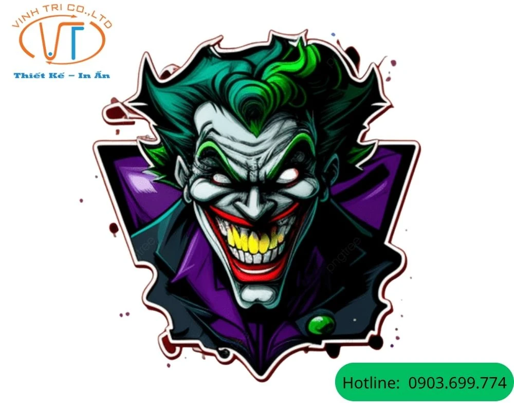 Sticker Joker ma mị