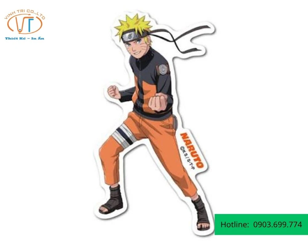 Sticker Naruto chiến đấu