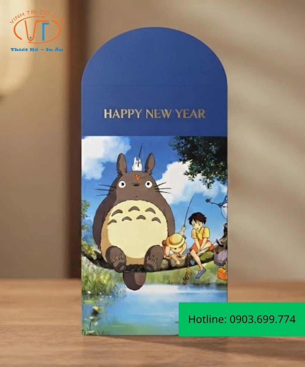 Bao lì xì anime Totoro