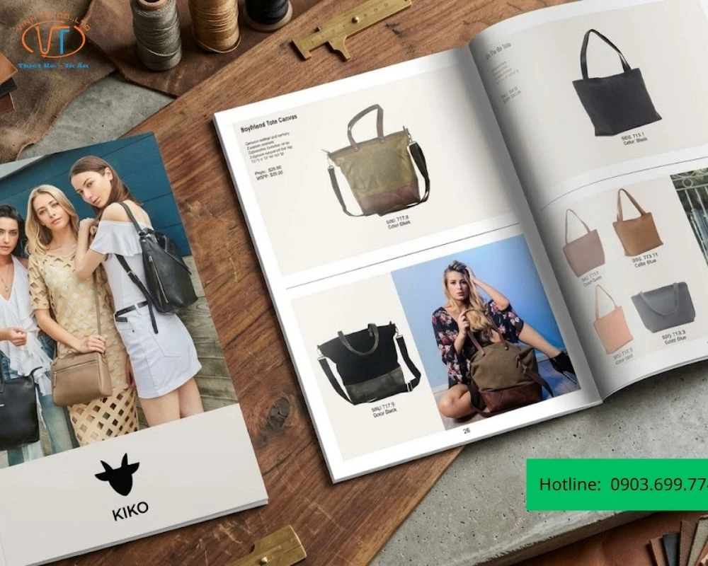 Catalogue túi xách đẹp, ấn tượng