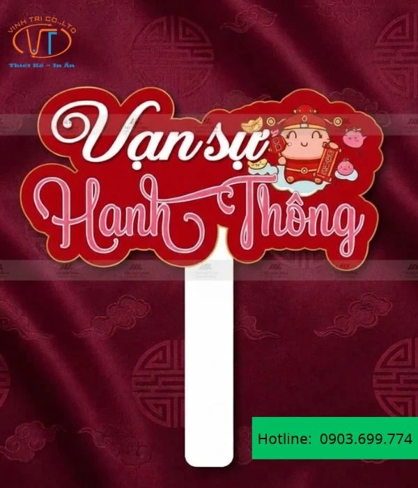 Mẫu hashtag có chữ Vạn sự như ý