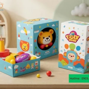 Hộp giấy đựng trò chơi có cửa sổ
